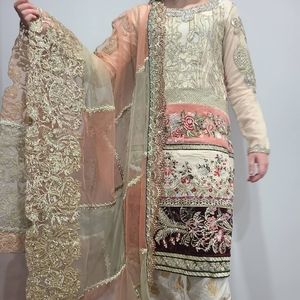 3 piece Pakistani wear.